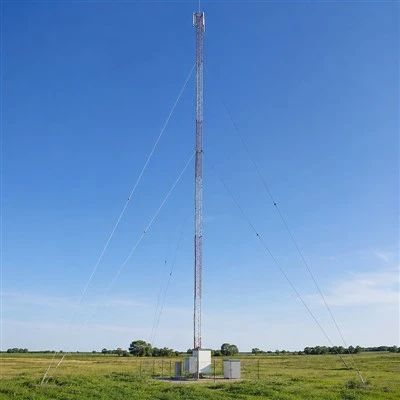 Guyed Telecom Tower